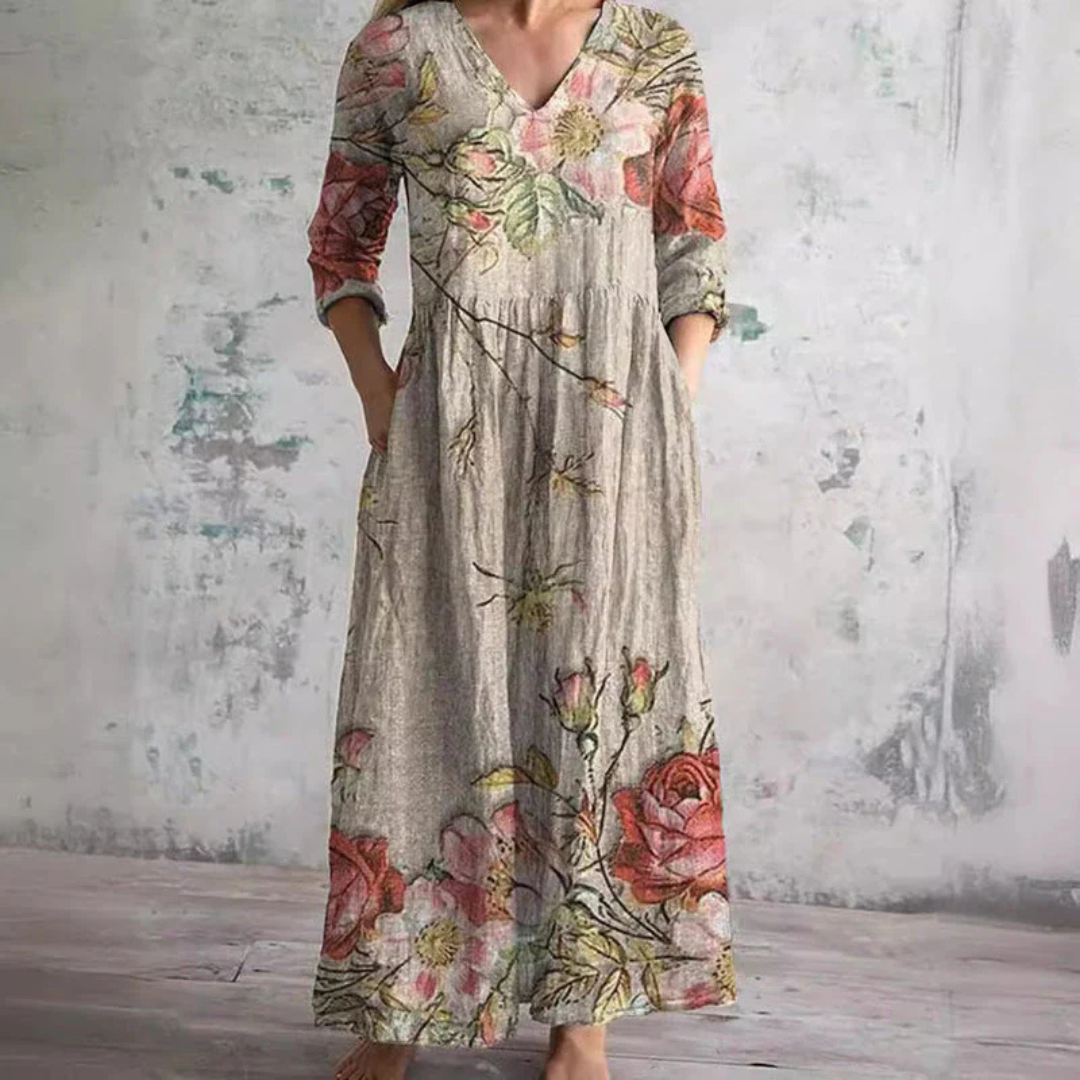 Bella - Bloemen Zomerjurk