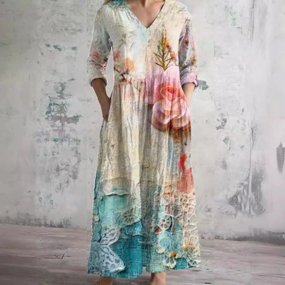 Patricia - Bloemen Zomerjurk