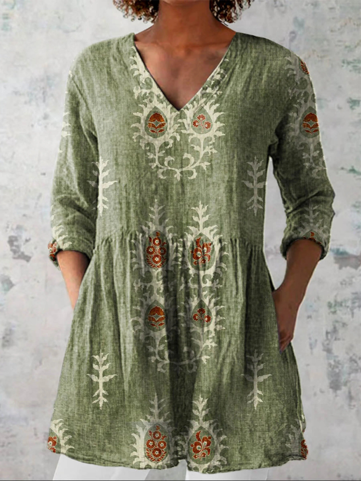 Camille - Elegante lange blouses