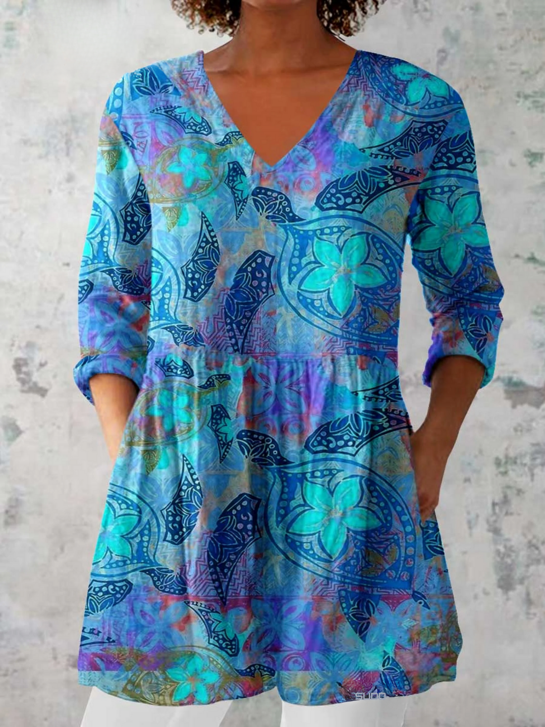 Noémie - Elegante lange blouses