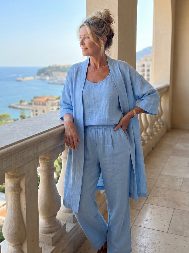 Yael - Drie-delige Relaxed Top Broek Set
