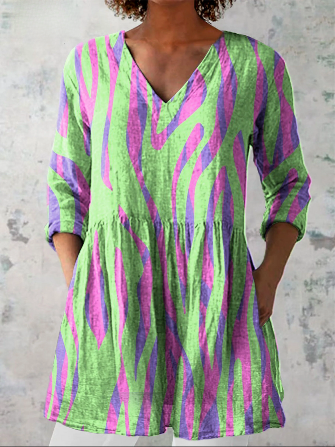 Inès - Elegante lange blouses