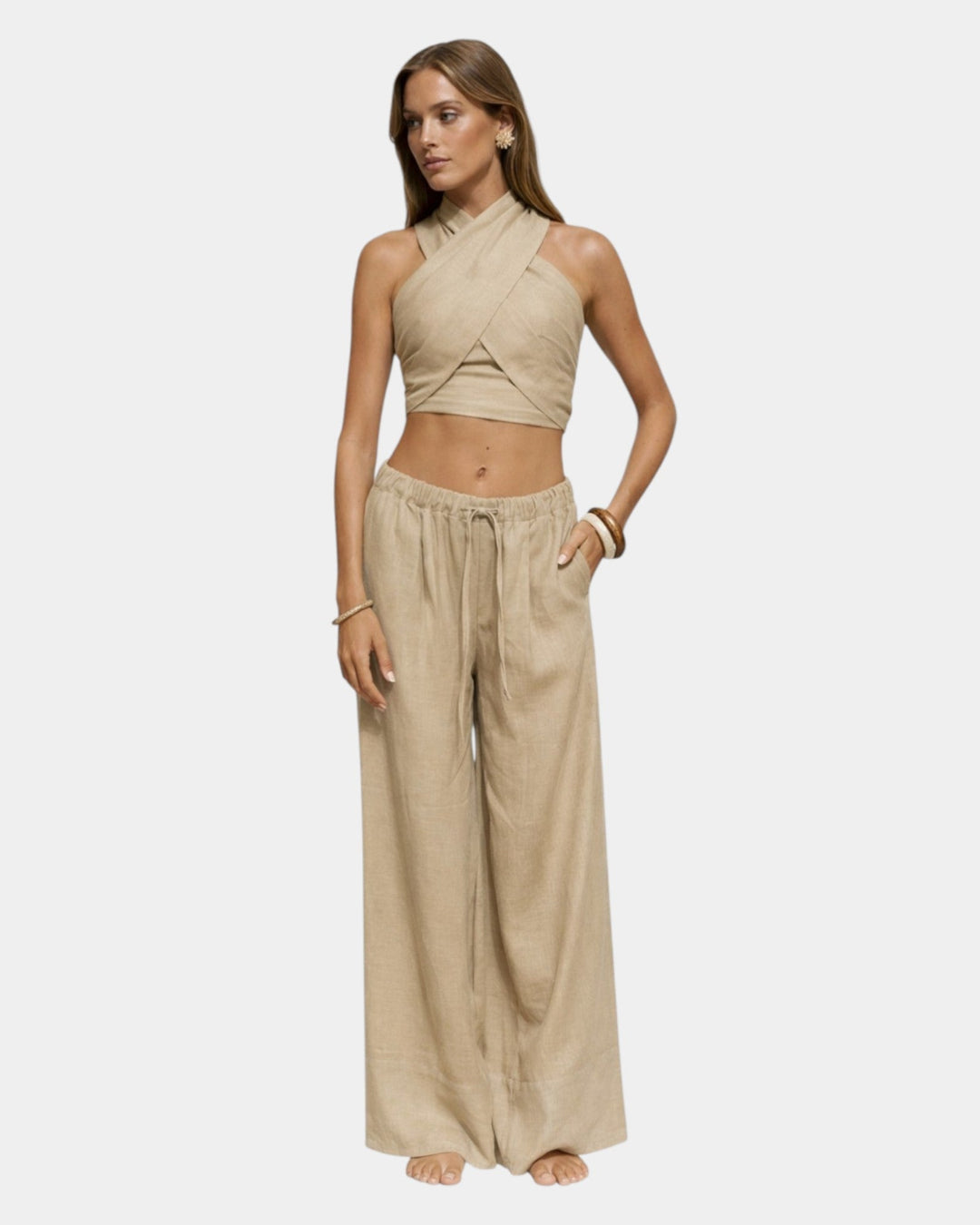 Louna - Strapless set met halternek