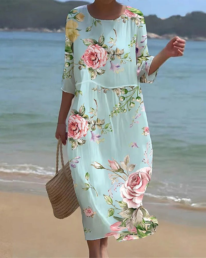 Keely - Zomerbloemen Jurk