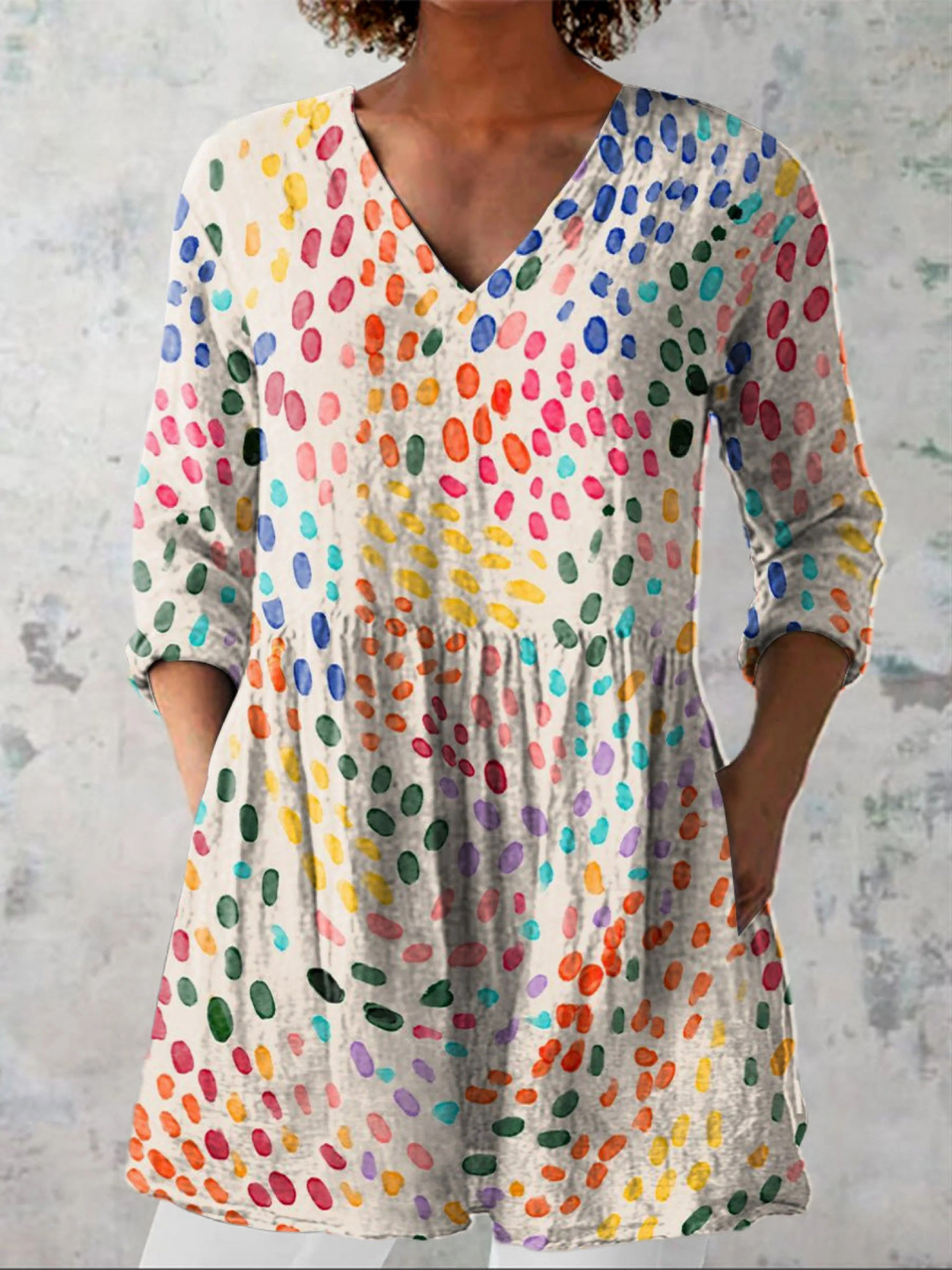 Louise - Elegante lange blouses