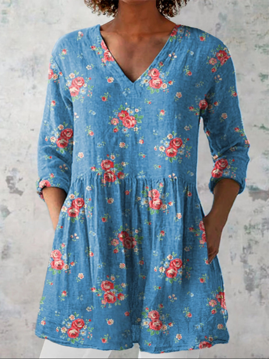 Léa - Elegante lange blouses