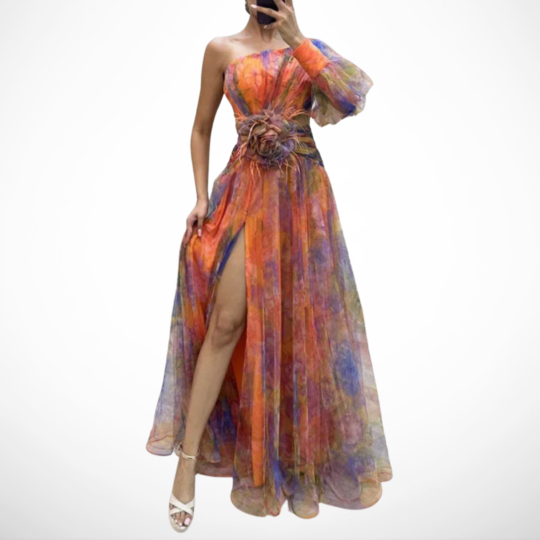 Natalie - Robe Elegantie Bloem