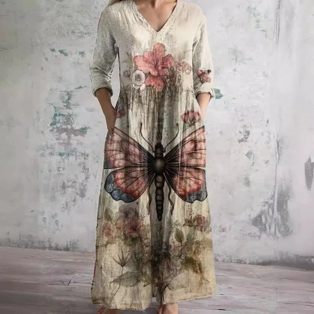 Evelyn - Bloemen Zomerjurk