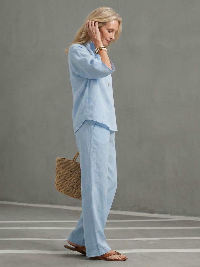 Amity - Knop Voor Relaxed Tuniek Broek Set
