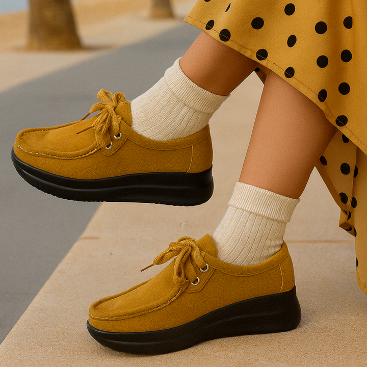 LOUISE MARIE - Schoen met Ultiem Comfort en Verhoogde Zool voor Herfst en Winter