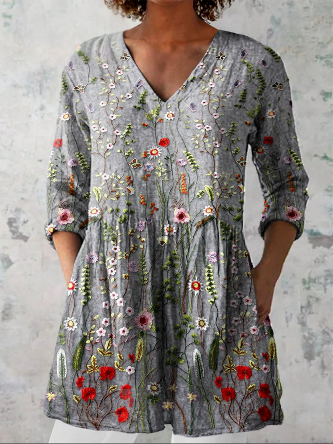 Sophie - Elegante lange blouses