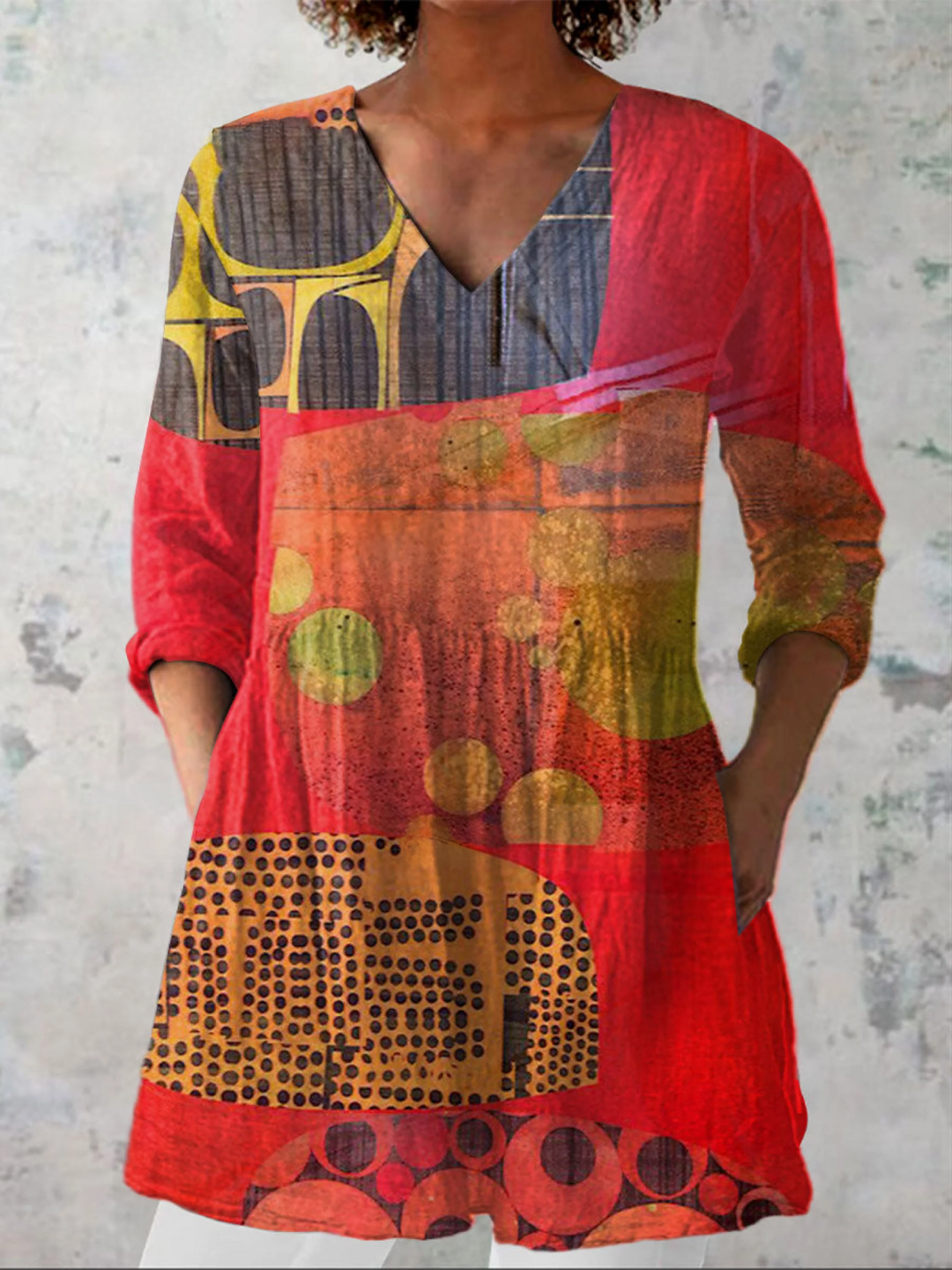 Manon - Elegante lange blouses