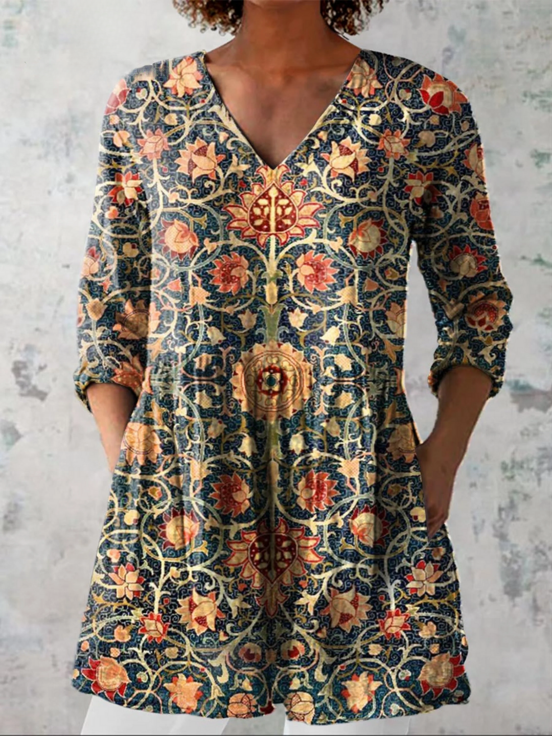 Pauline - Elegante lange blouses