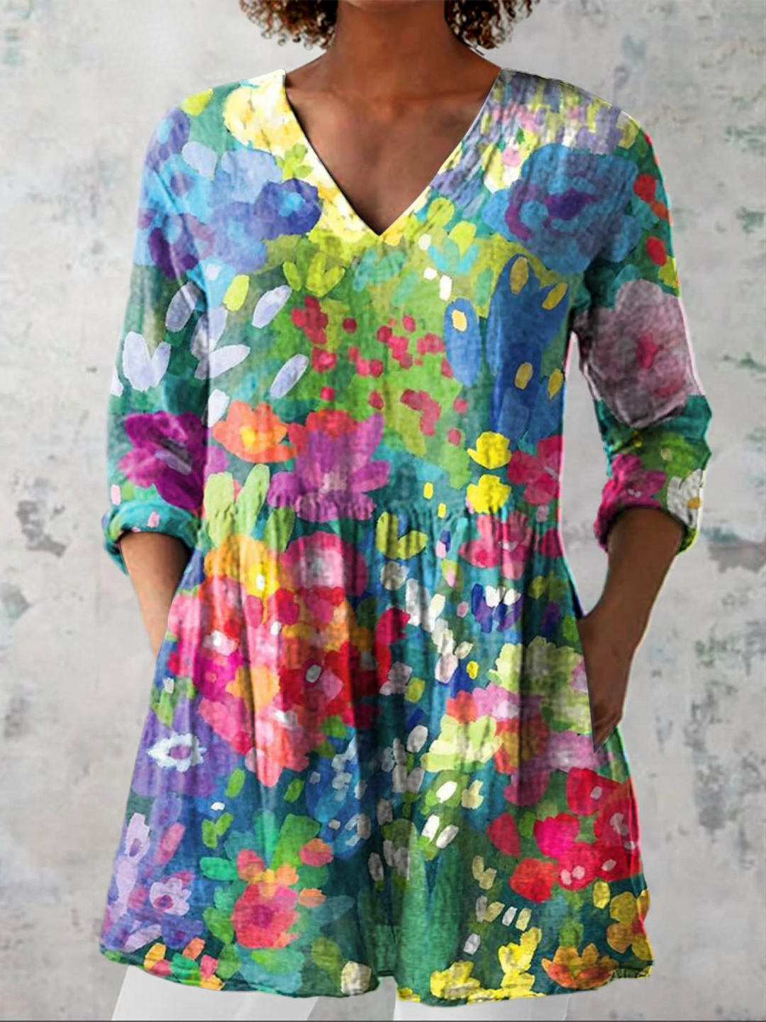 Lucie - Elegante lange blouses