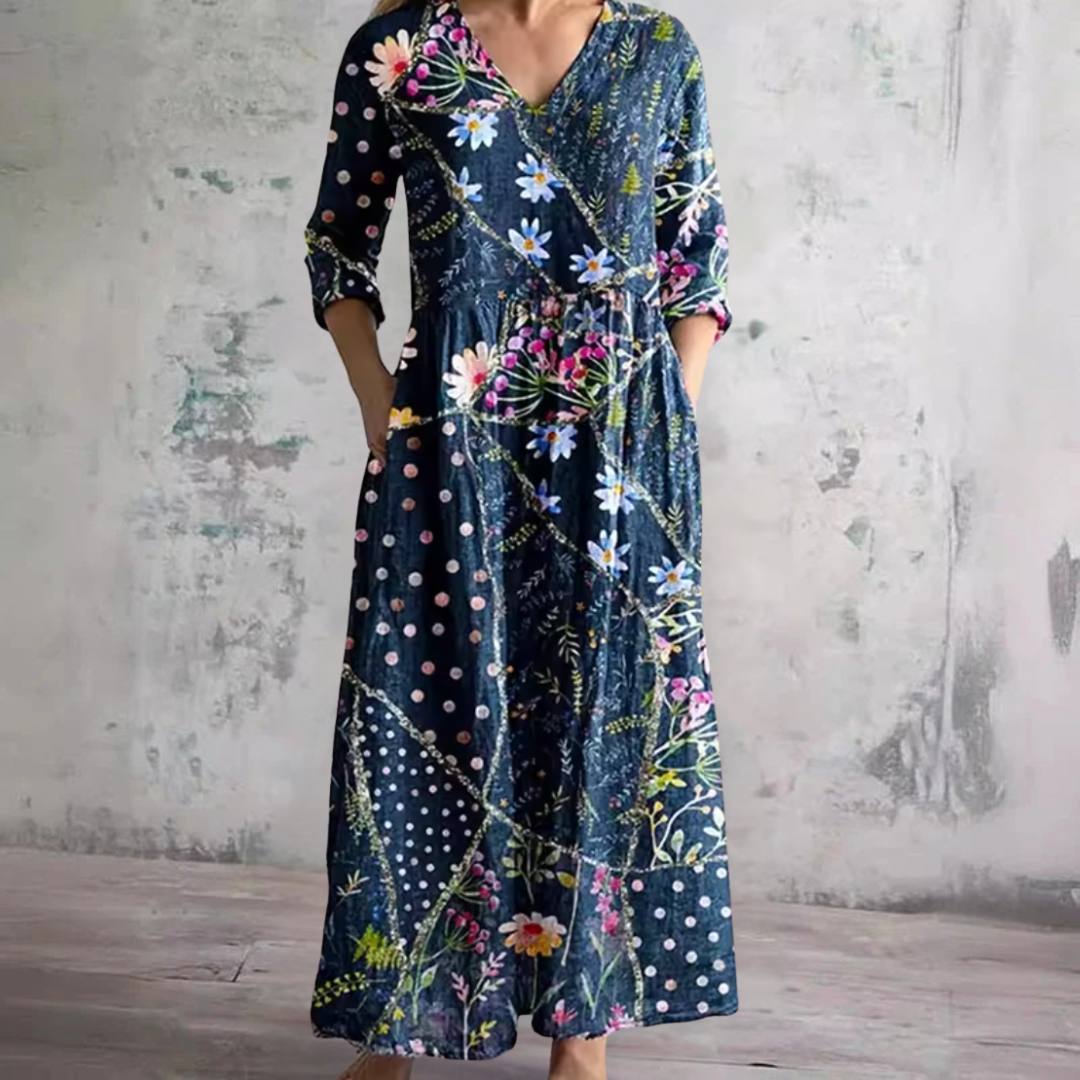 Linda - Bloemen Zomerjurk