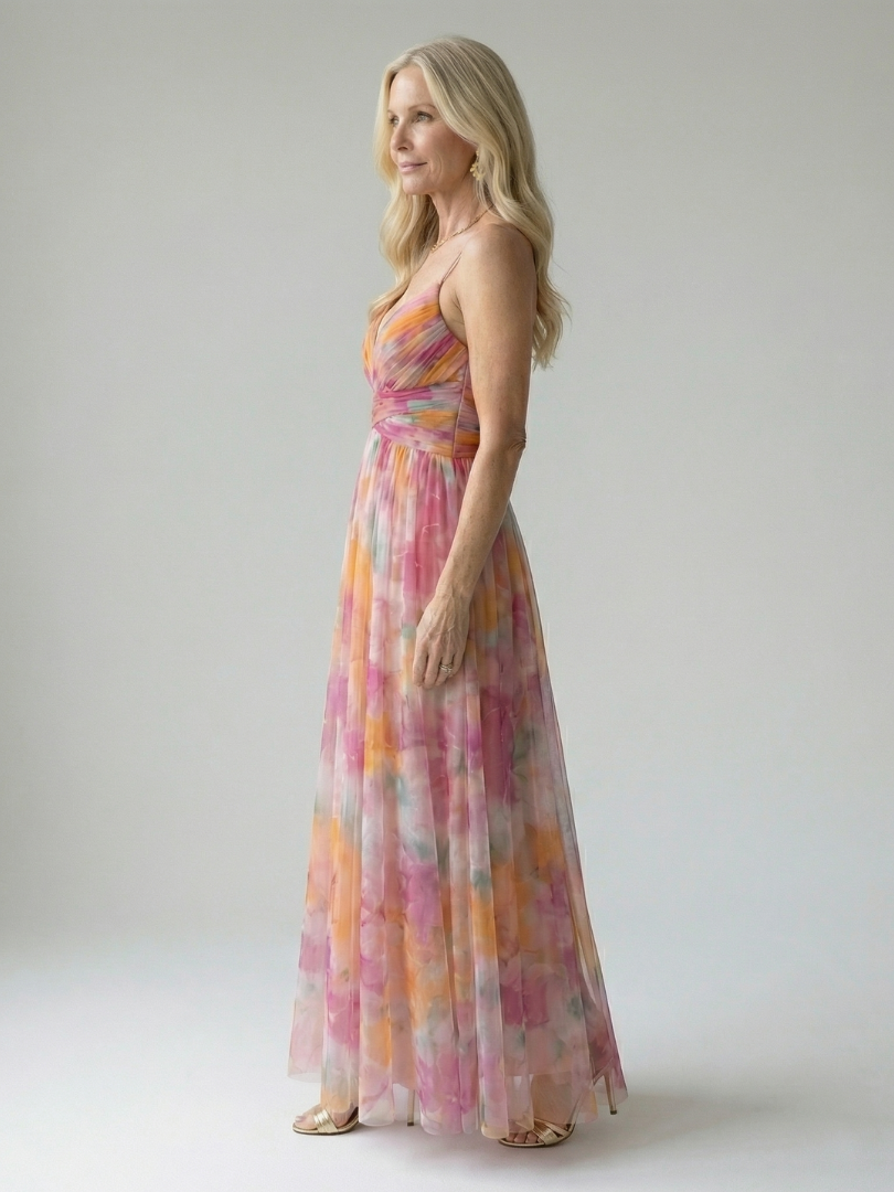 Isel - Zachte Wikkel Maxi Jurk