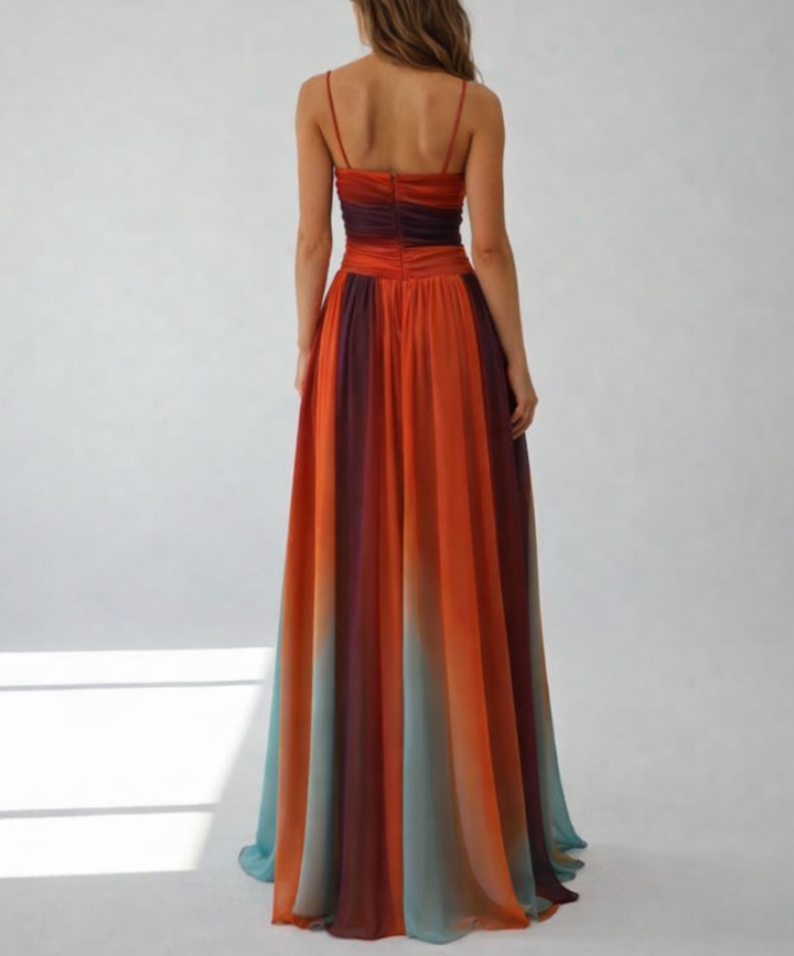 Lila - Elegante Maxi Jurk