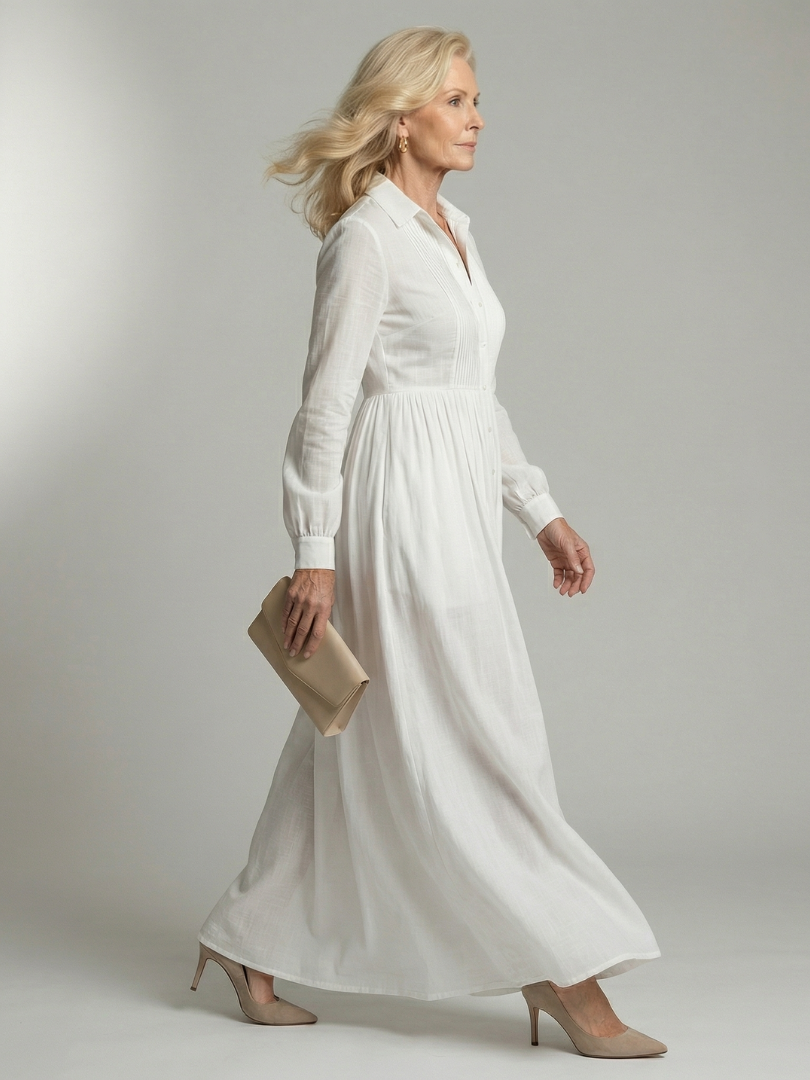 Lioren - Soft Flow Maxi Jurk