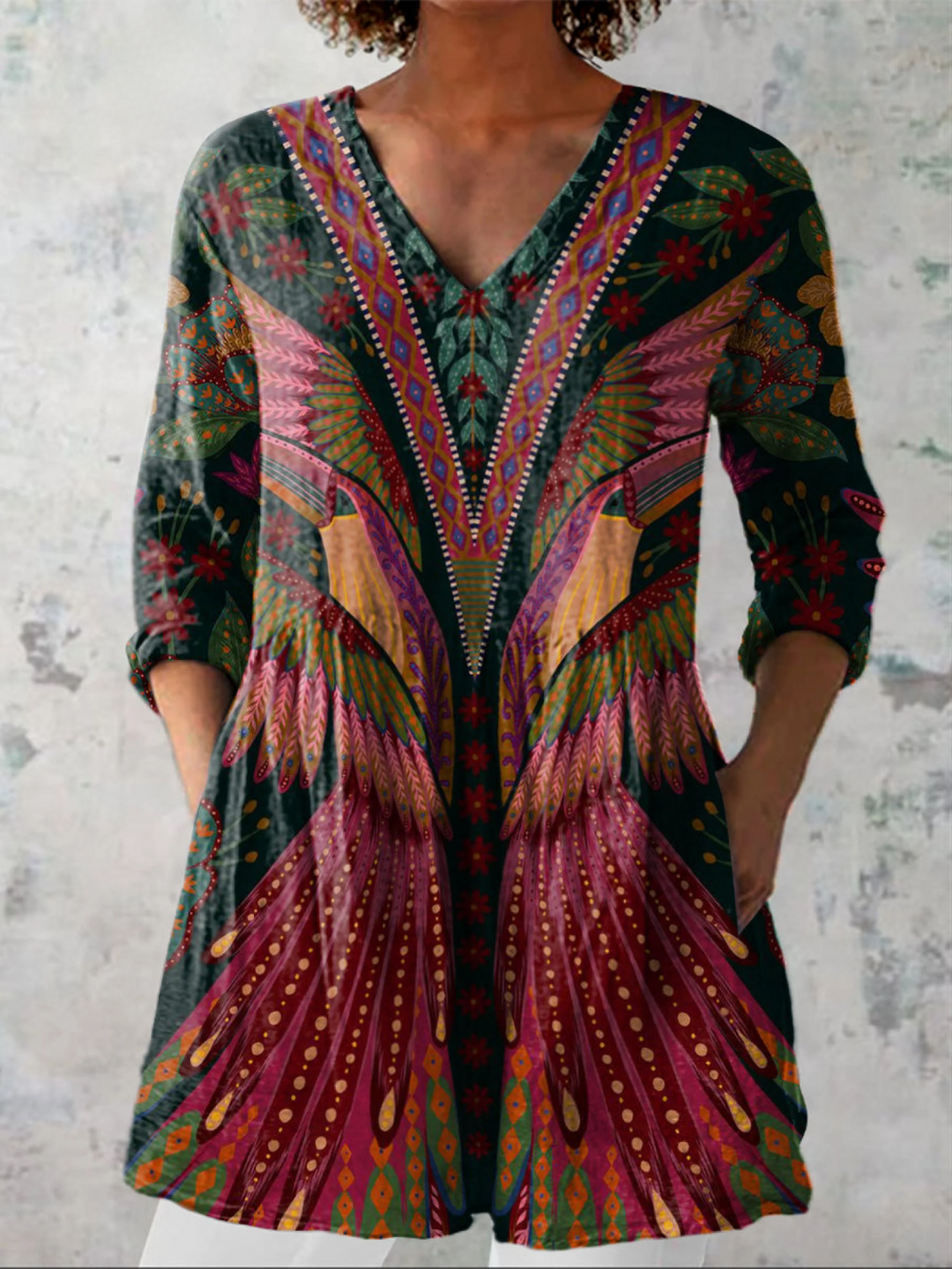 Jade - Elegante lange blouses