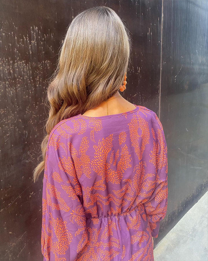 Jasmine - Midi Jurk Elegante Bloemen