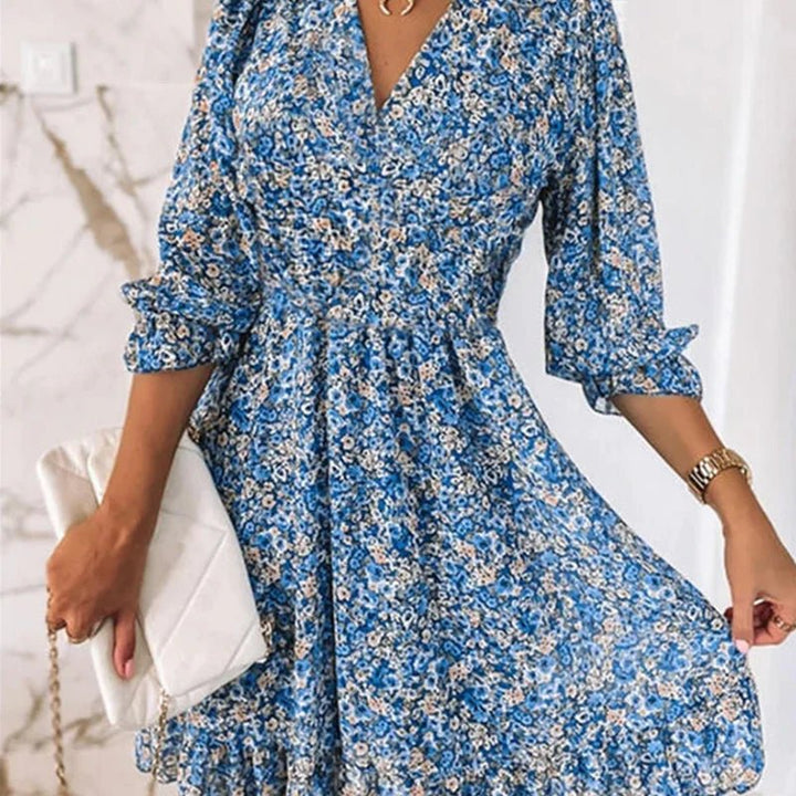 Sunna - Elegante Bloemenjurk