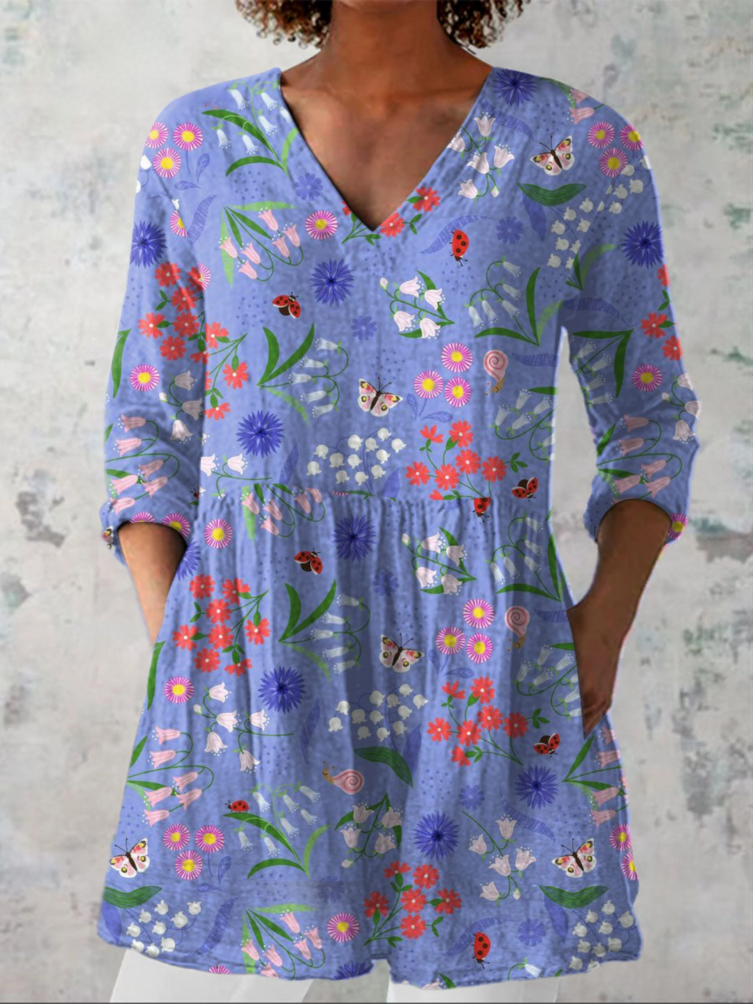 Clara - Elegante lange blouse