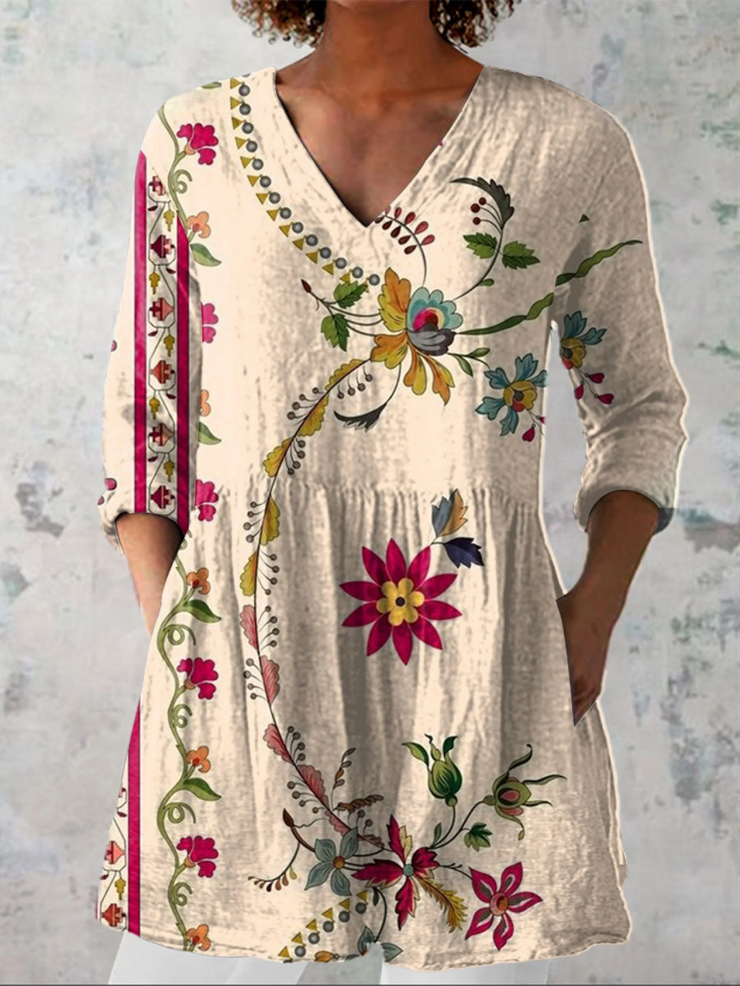 Valentijn - Elegante lange blouse