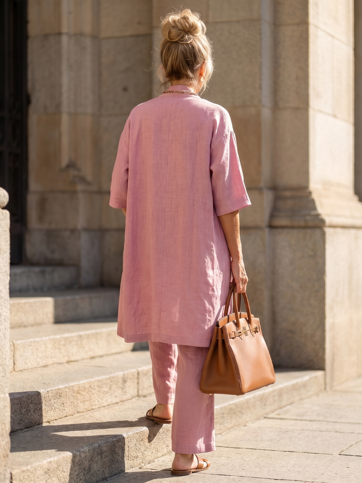Yael - Drie-delige Relaxed Top Broek Set