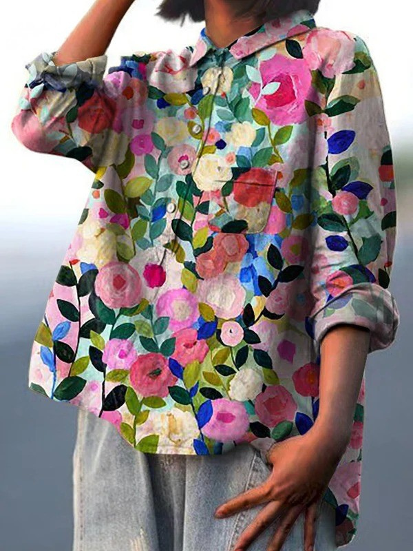 Leah - Casual Overhemd Lente