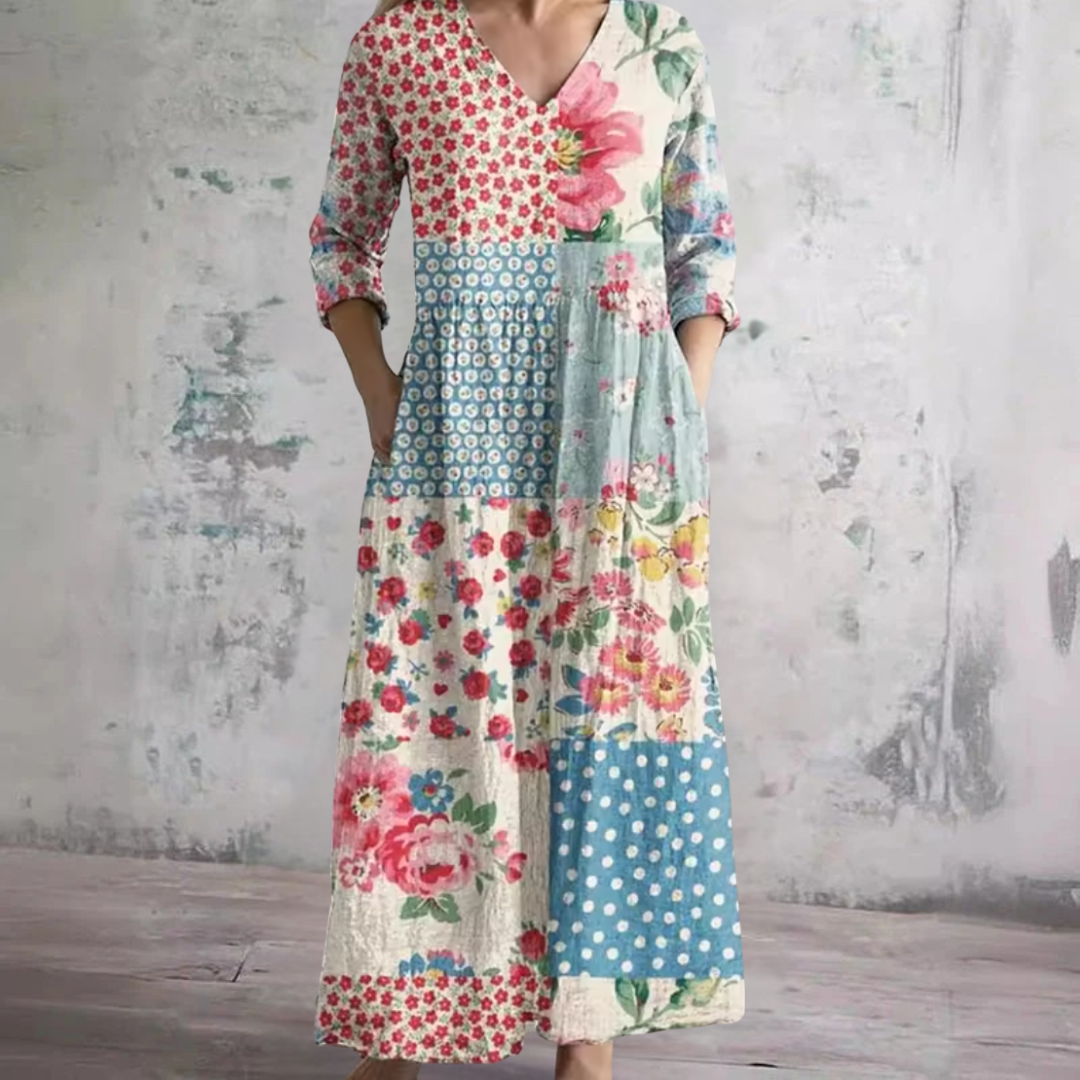 Rhonda - Bloemen Zomerjurk