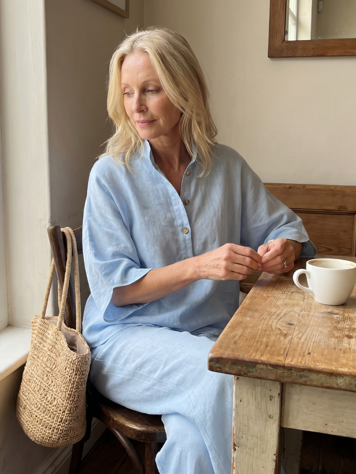 Amity - Knop Voor Relaxed Tuniek Broek Set