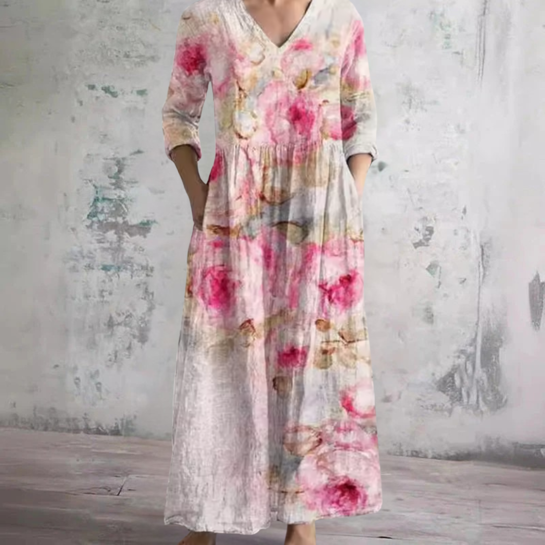 Barbara - Bloemen Zomerjurk