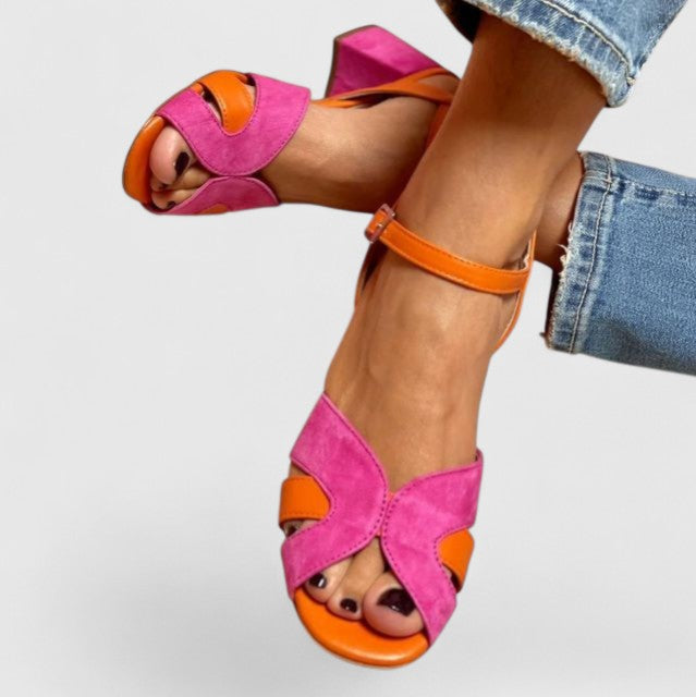 Chiara - Elegante Comfort Sandalen met Sleehak