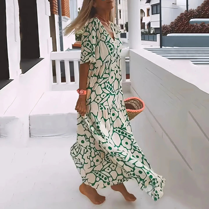 Bianca - Maxi Jurk Natuurlijke Elegantie