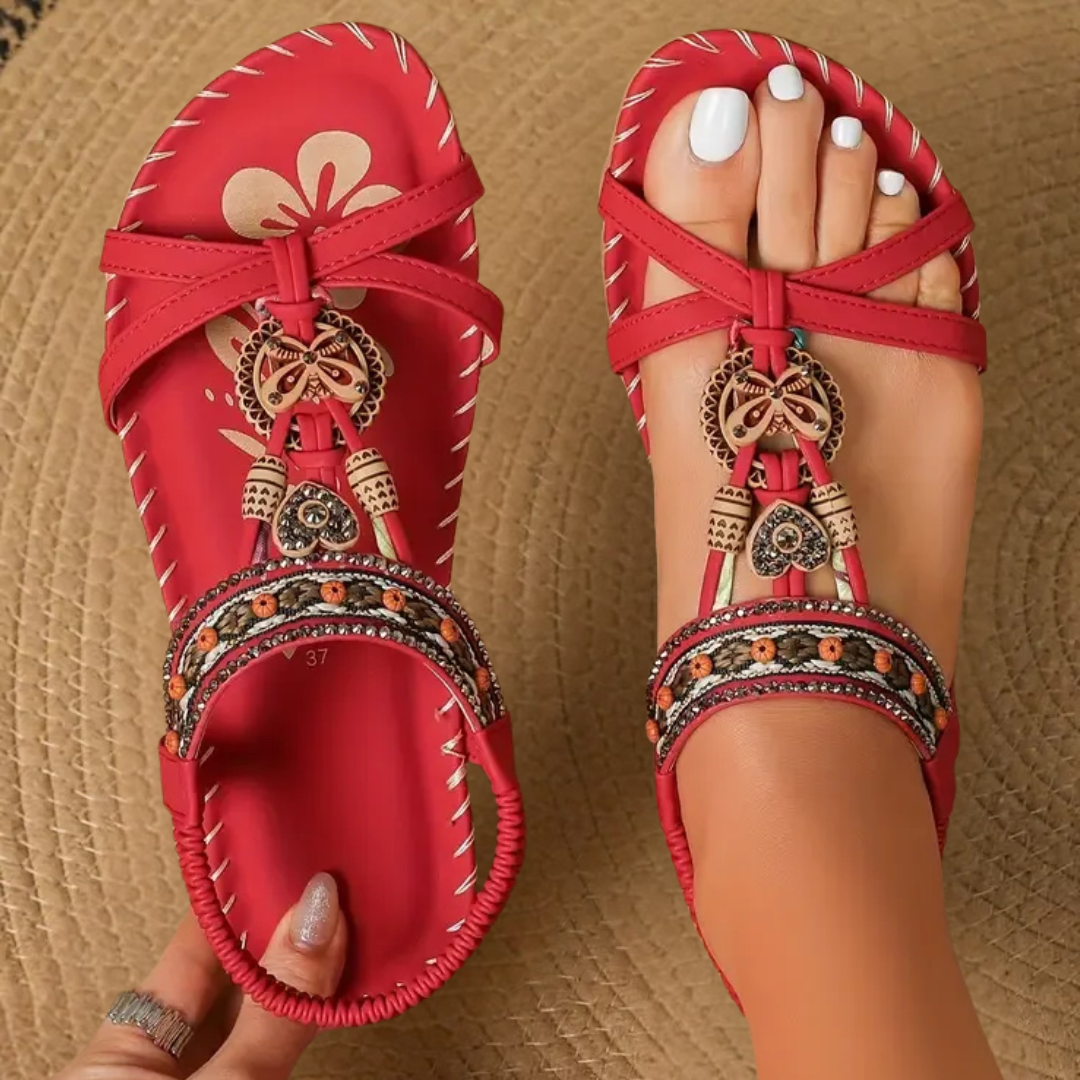 Nada™ - Ortopedische Sandalen in Ibiza Stijl voor Comfort en Elegantie.
