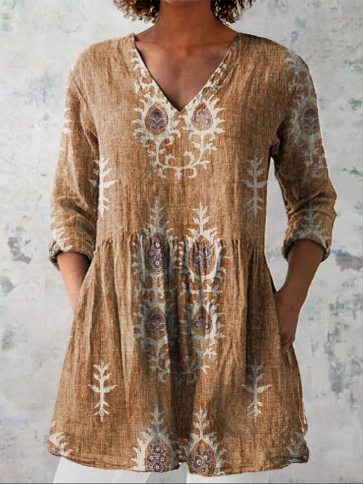 Camille - Elegante lange blouses