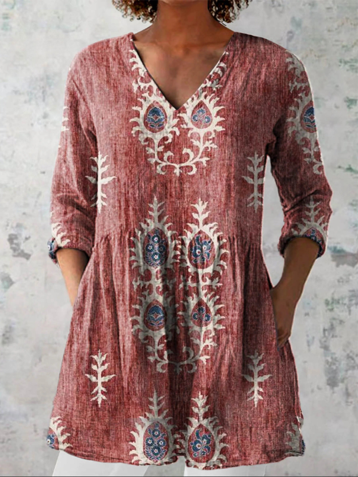 Camille - Elegante lange blouses