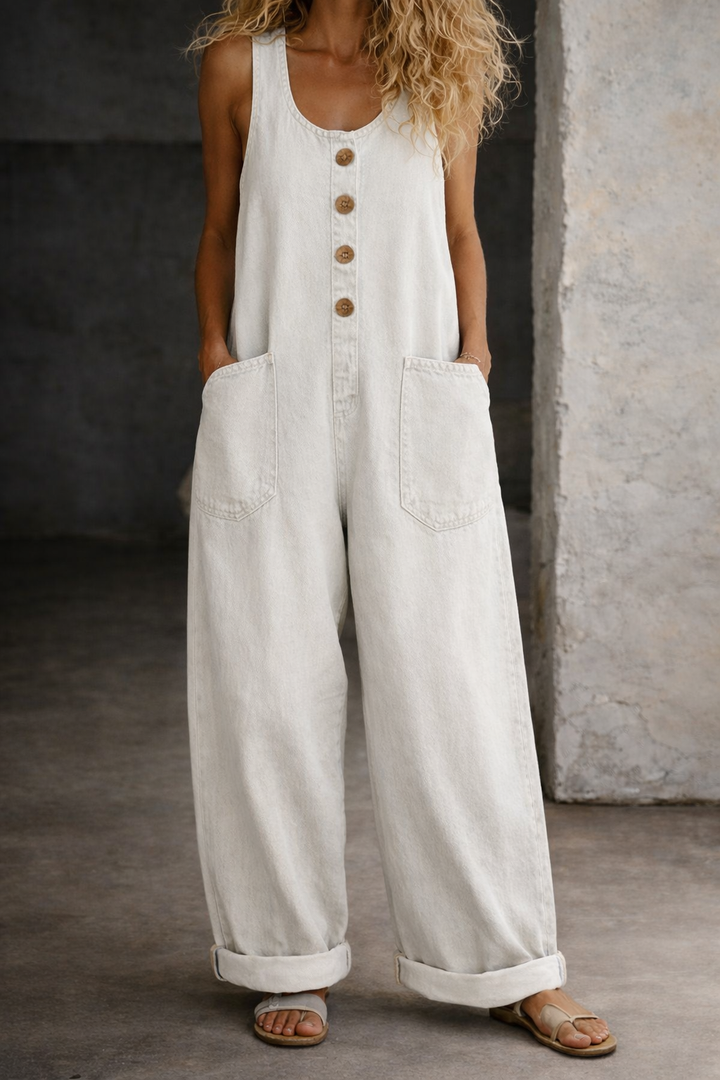 Willy - Vintage Gewassen Denim Overalls