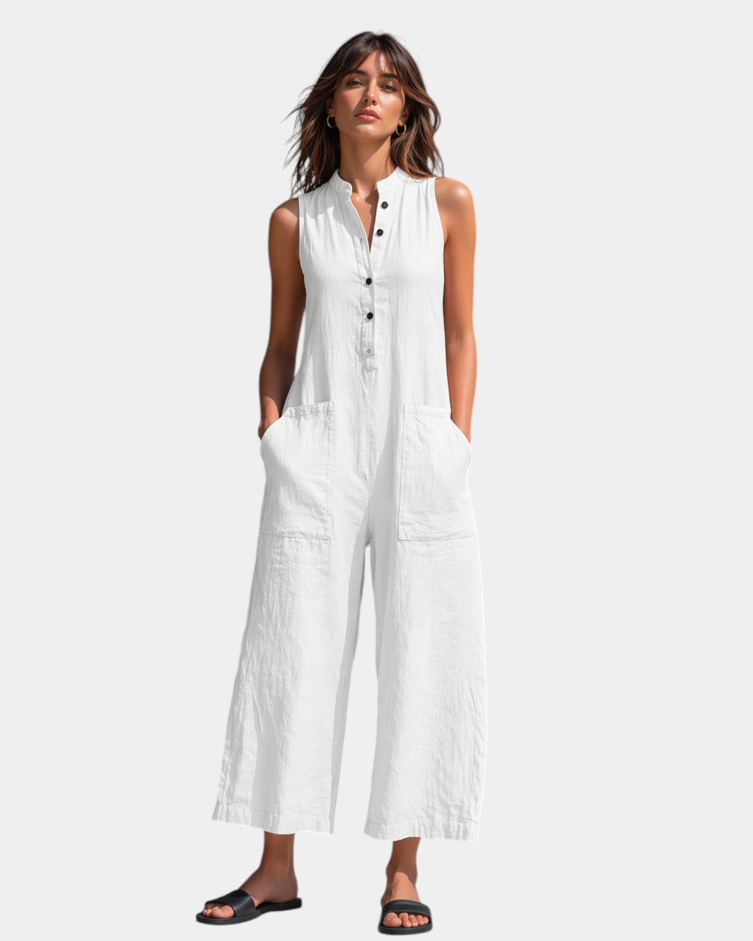 Negen - Elegante mouwloze jumpsuit