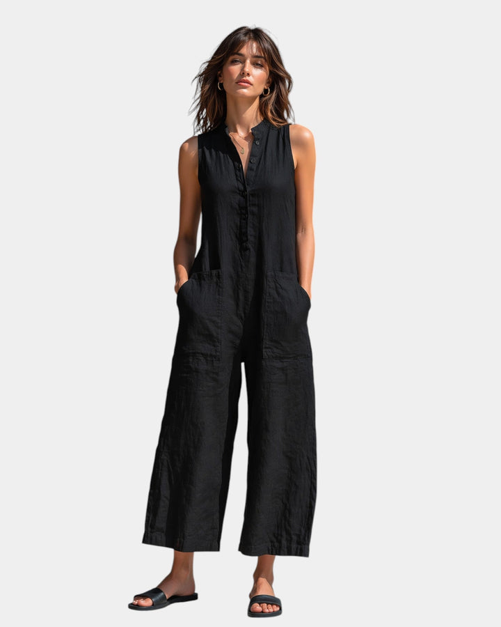 Negen - Elegante mouwloze jumpsuit