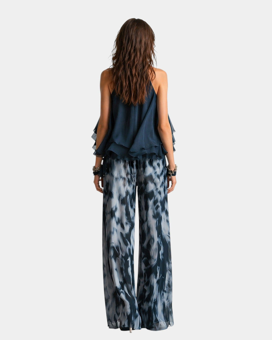 Magali - Elegante set met broek en blouse