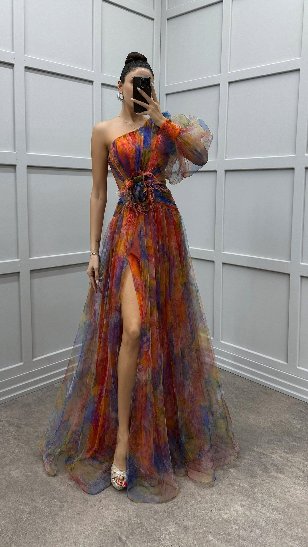Natalie - Robe Elegantie Bloem
