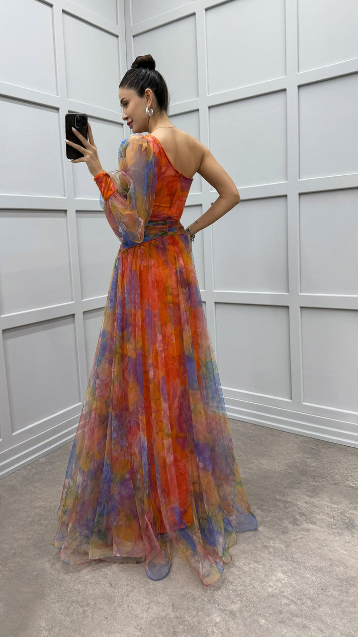 Natalie - Robe Elegantie Bloem