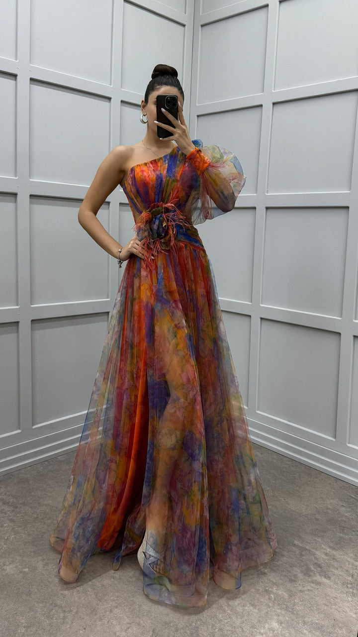 Natalie - Robe Elegantie Bloem