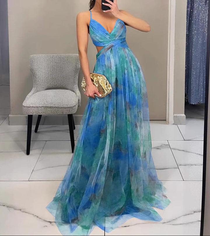 Harper - Maxi Jurk Elegante Bloemen