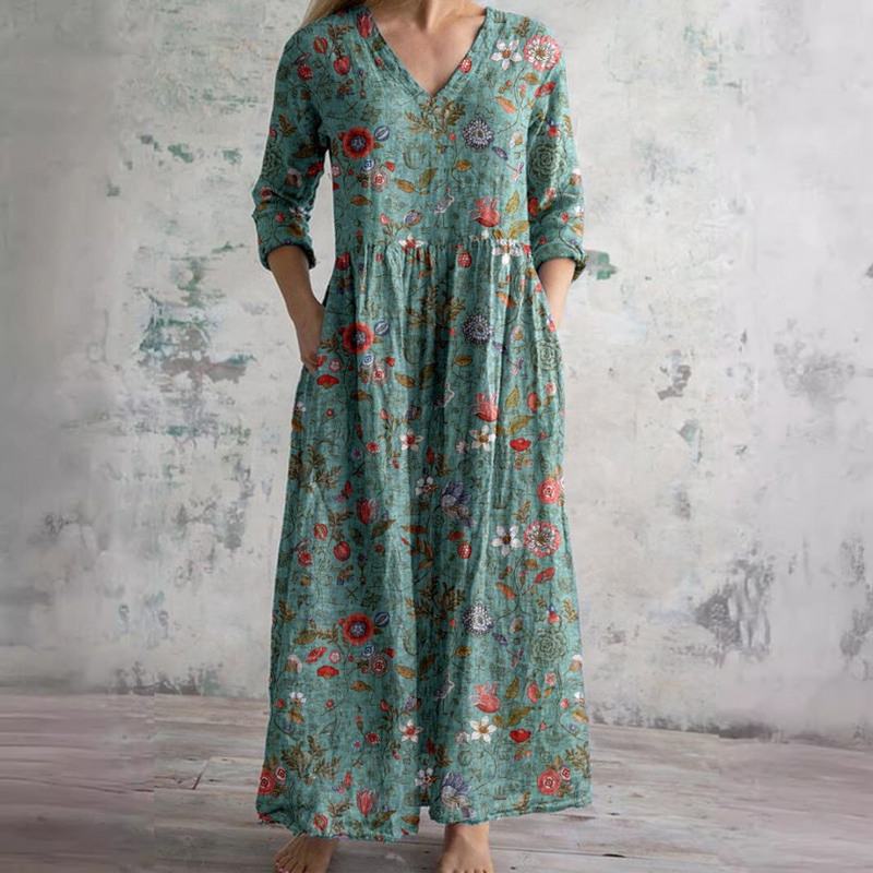 Olivia - Bloemen Zomerjurk