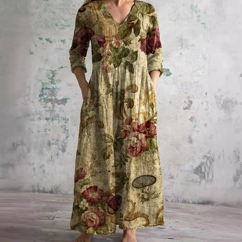Rachel - Bloemen Zomerjurk