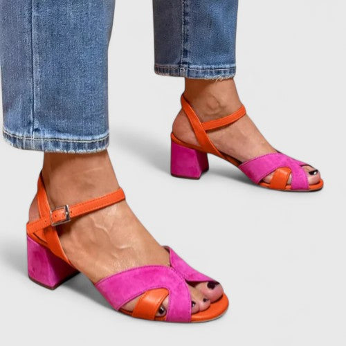 Chiara - Elegante Comfort Sandalen met Sleehak