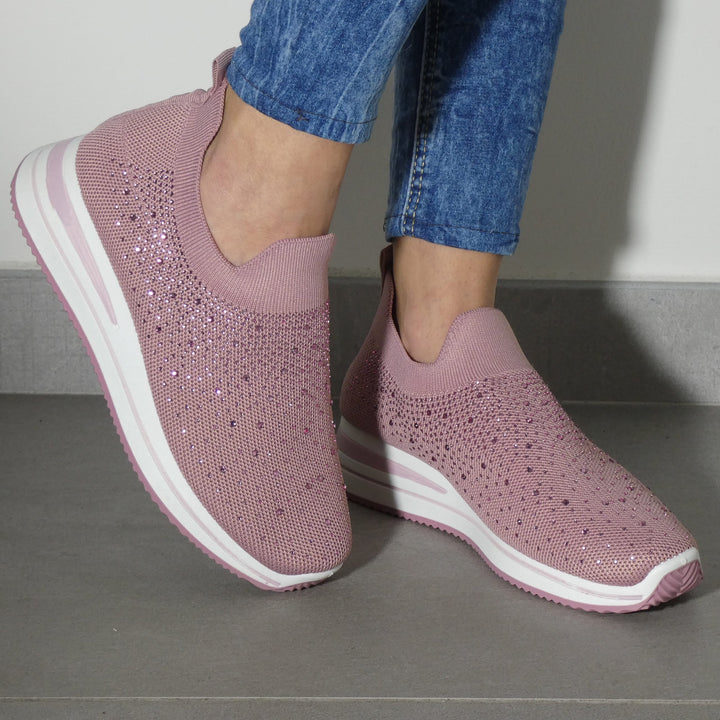 Silvia Sneakers Strass