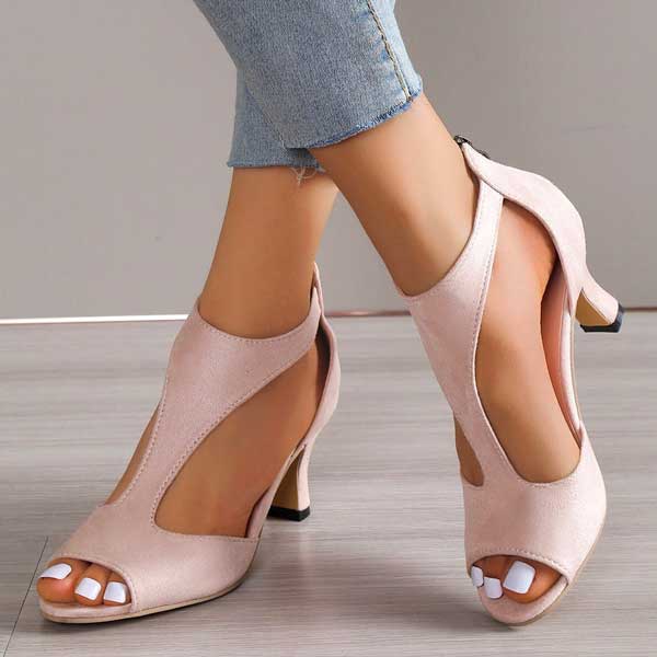 Mirella - Orthopedische Sandalen met Stabiele Hak en Comfort